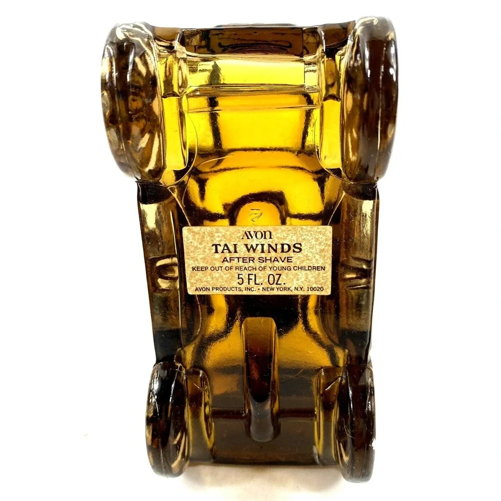 AVON TAI Winds After Shave in Decorative 5 oz. REO Depot Wagon NOS FULL